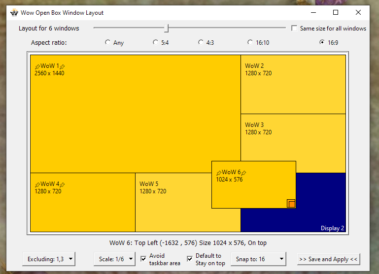 Window Layout